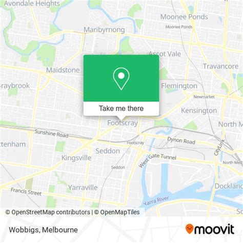 How to get to Violet Massage in West Footscray by Bus, Train